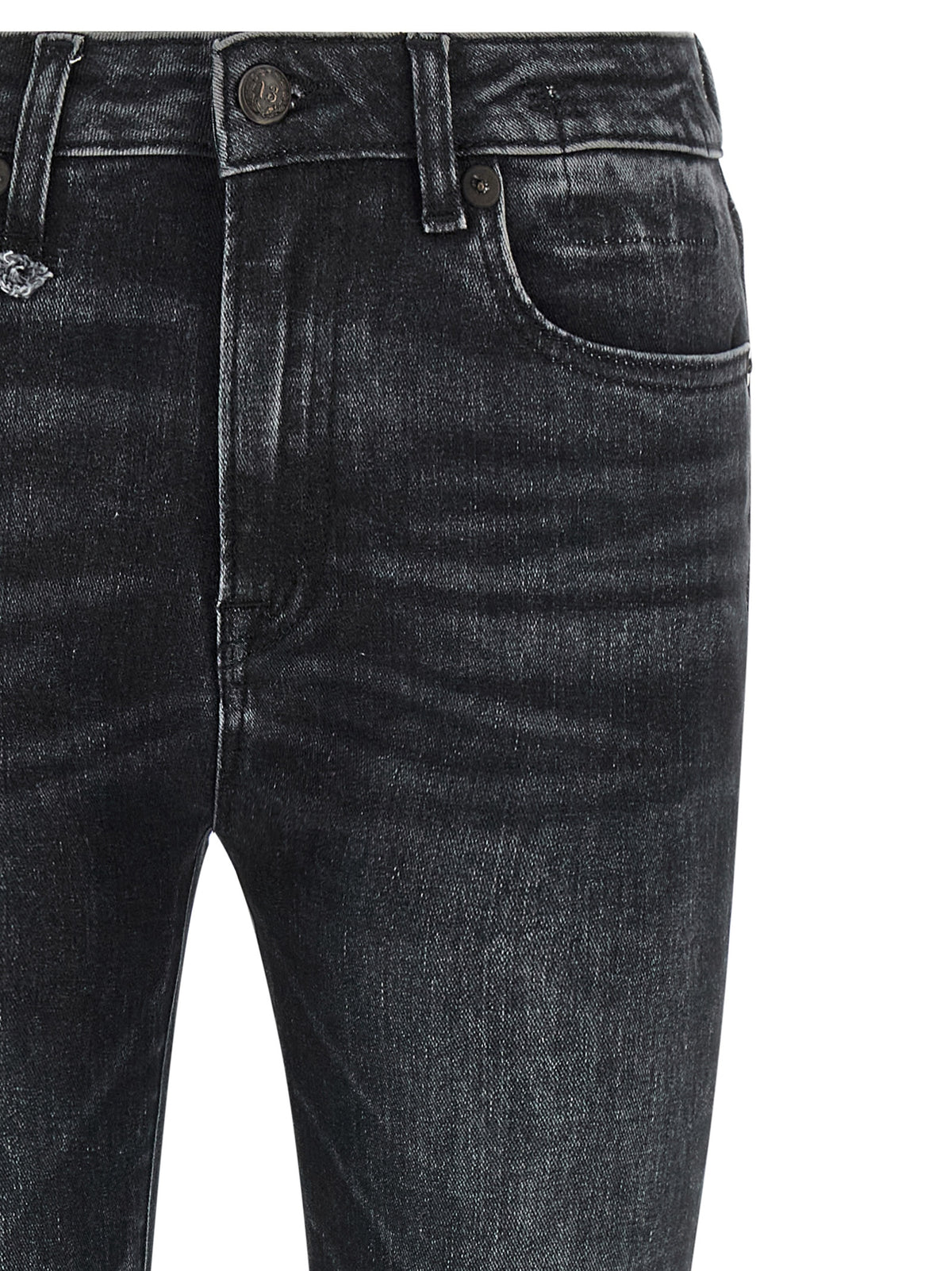 Jean en denim de coton noir R13