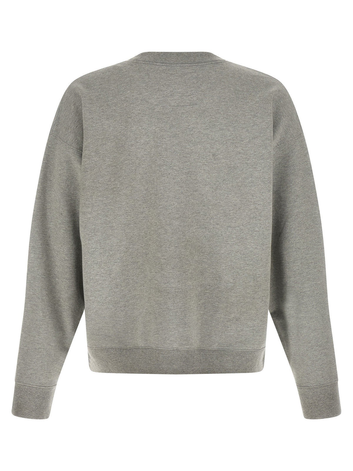 Sweat-shirt en coton gris Maison Mihara Yasuhiro
