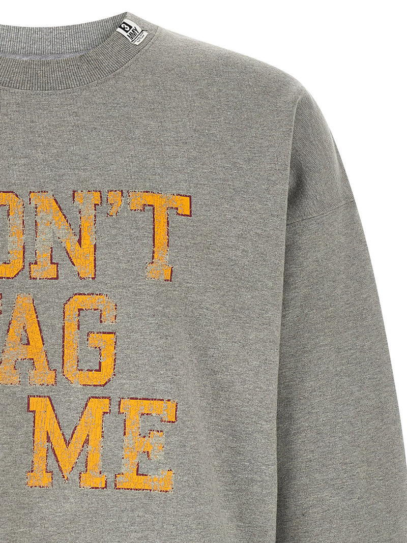 Maison Mihara Yasuhiro Gray Cotton Sweatshirt