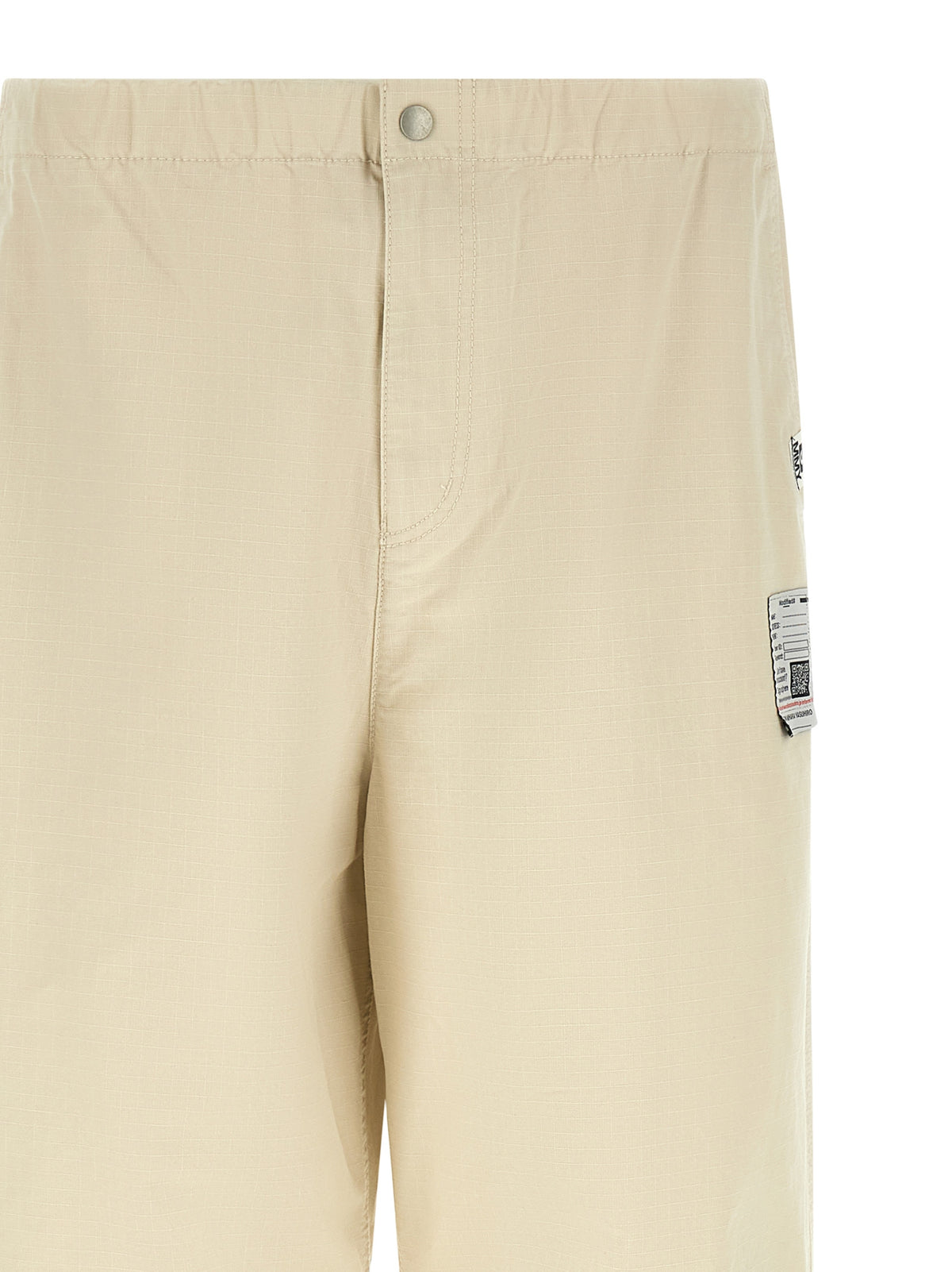 Pantalon de sport Maison Mihara Yasuhiro en coton beige
