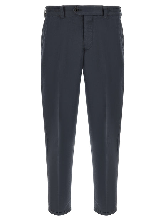 PT Torino The Rebel Blue Linen Pants for Men