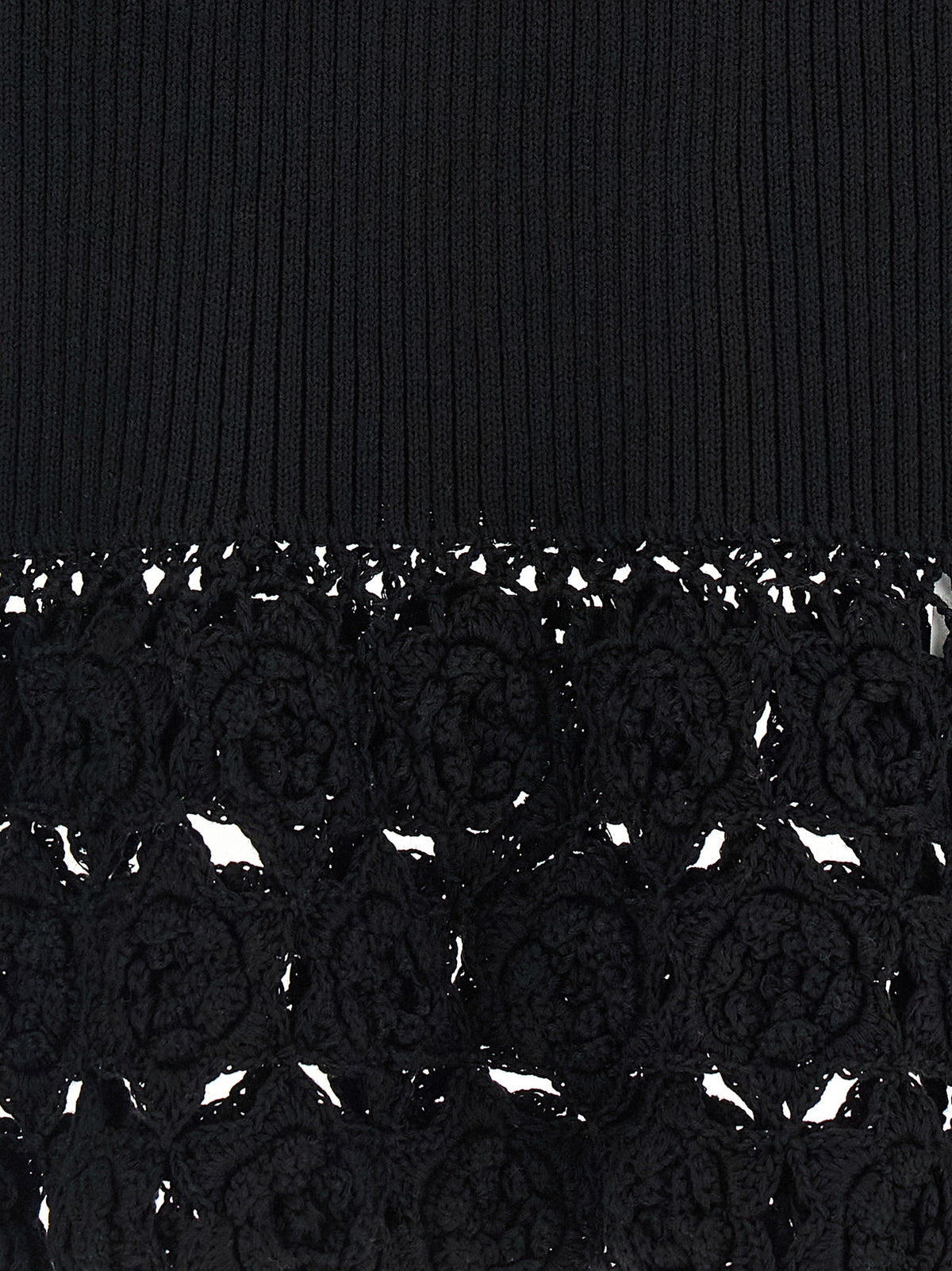Gilet sans manches Ganni en coton biologique noir