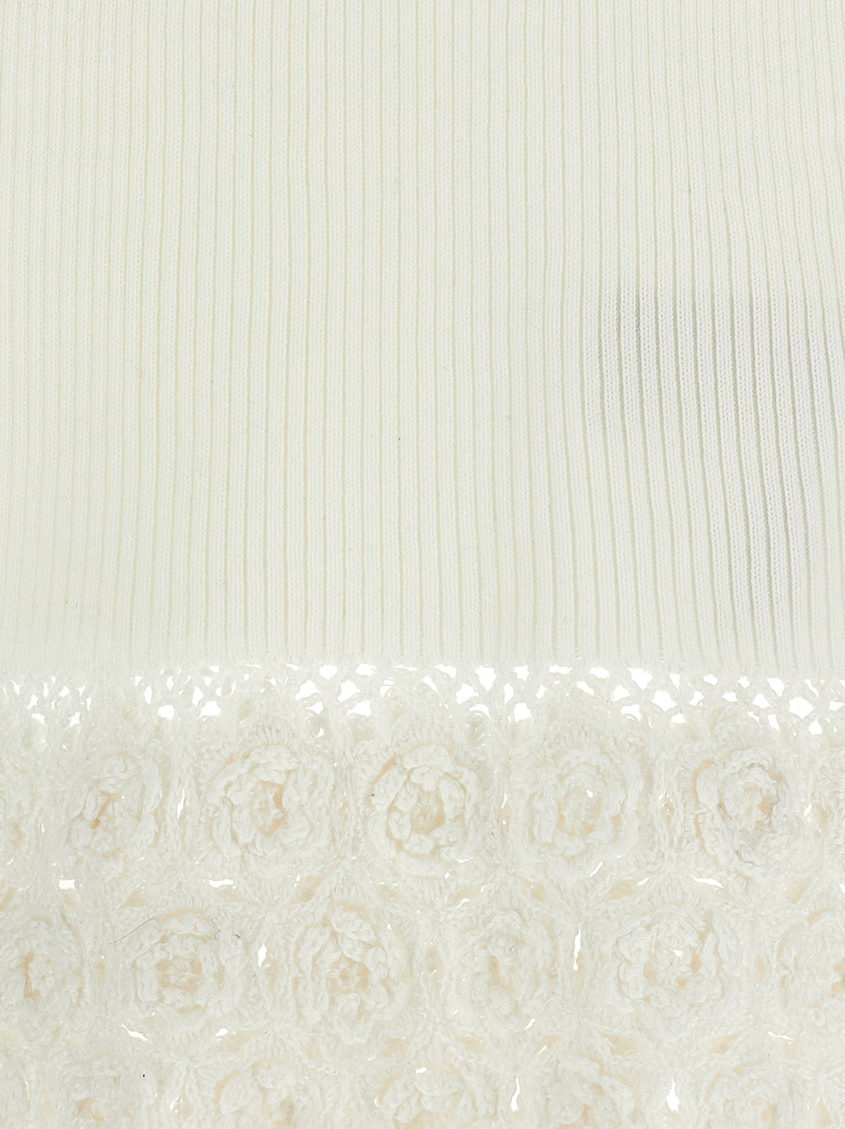 Veste sans manches Ganni en coton biologique blanc