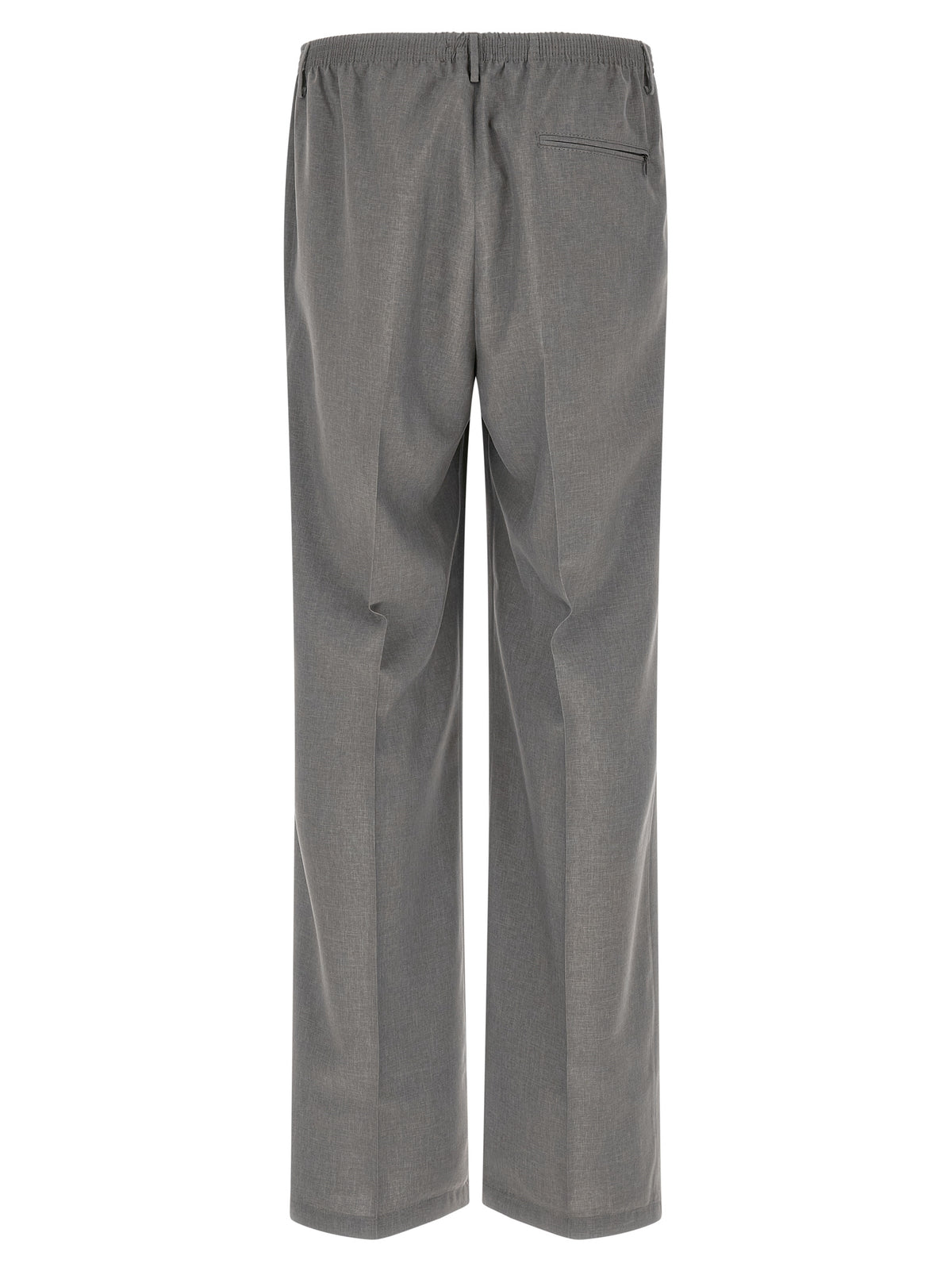 CELLAR DOOR Pantalon décontracté gris en polyester