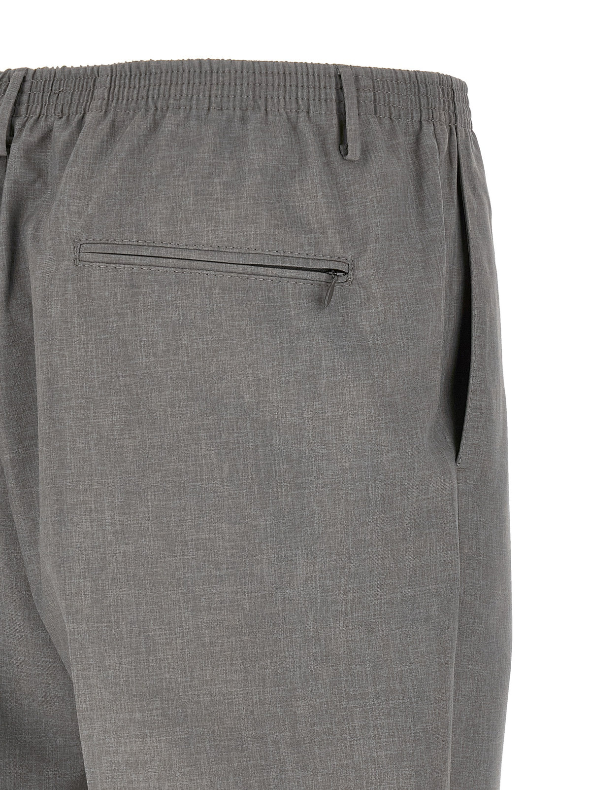 CELLAR DOOR Pantalon décontracté gris en polyester