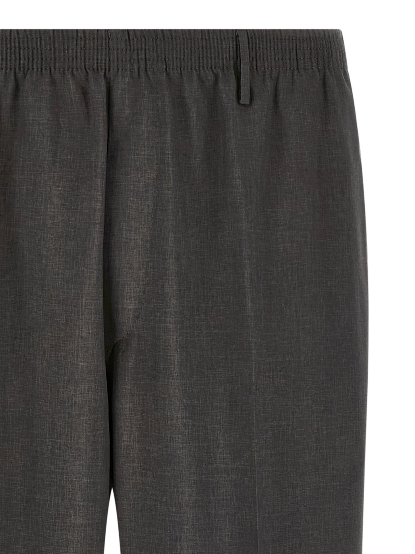 CELLAR DOOR Gray Polyester Casual Pants