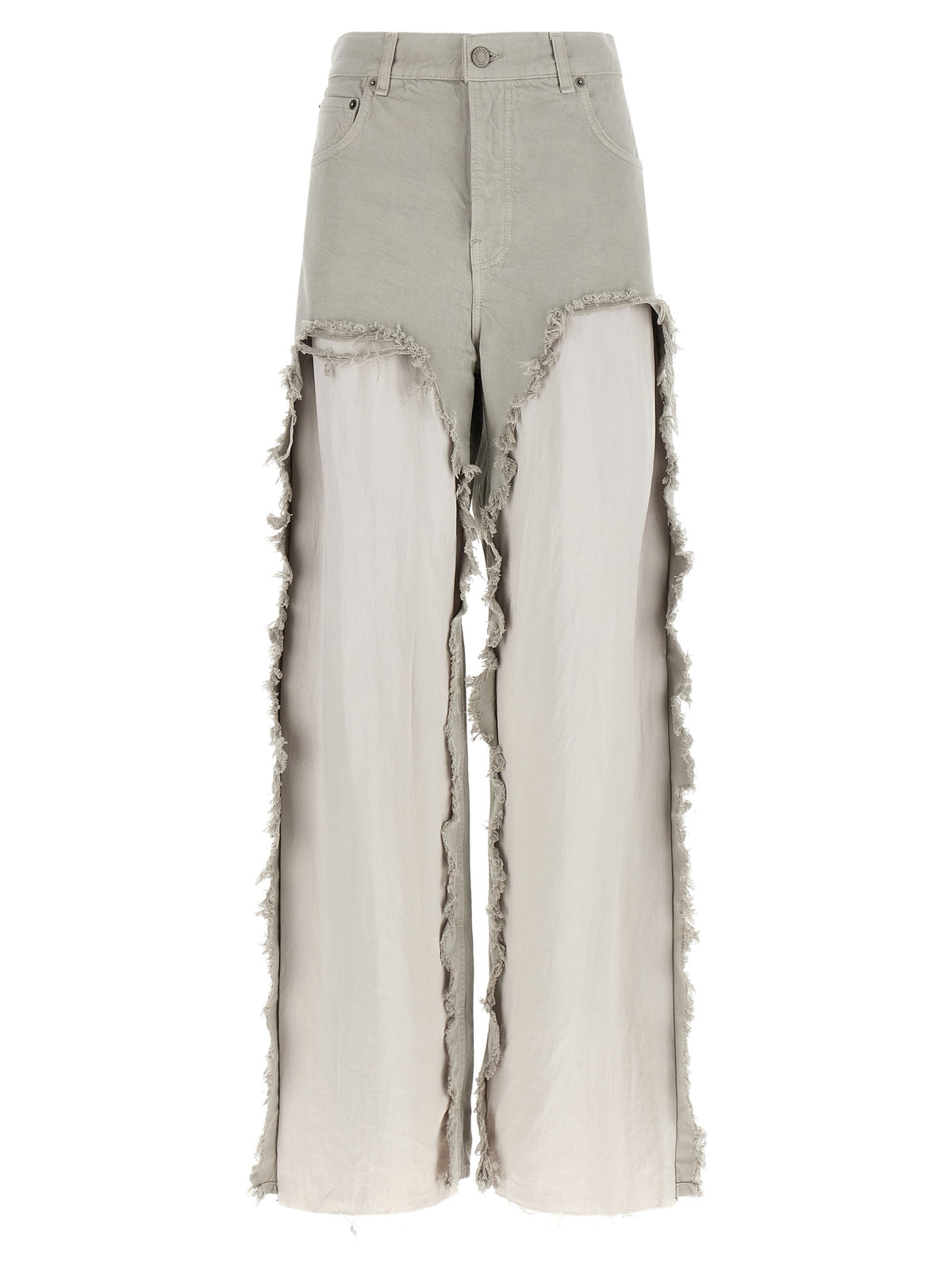Haikure Bull 'Bonnie' Gray Flared Jeans for Women