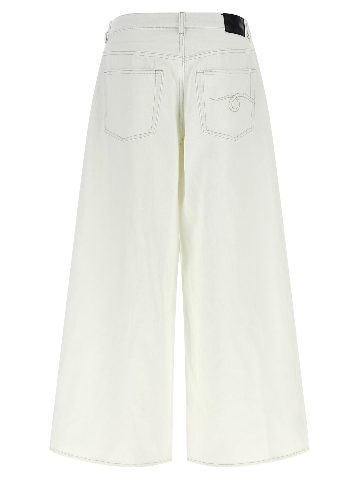 Jeans en denim R13 en coton blanc