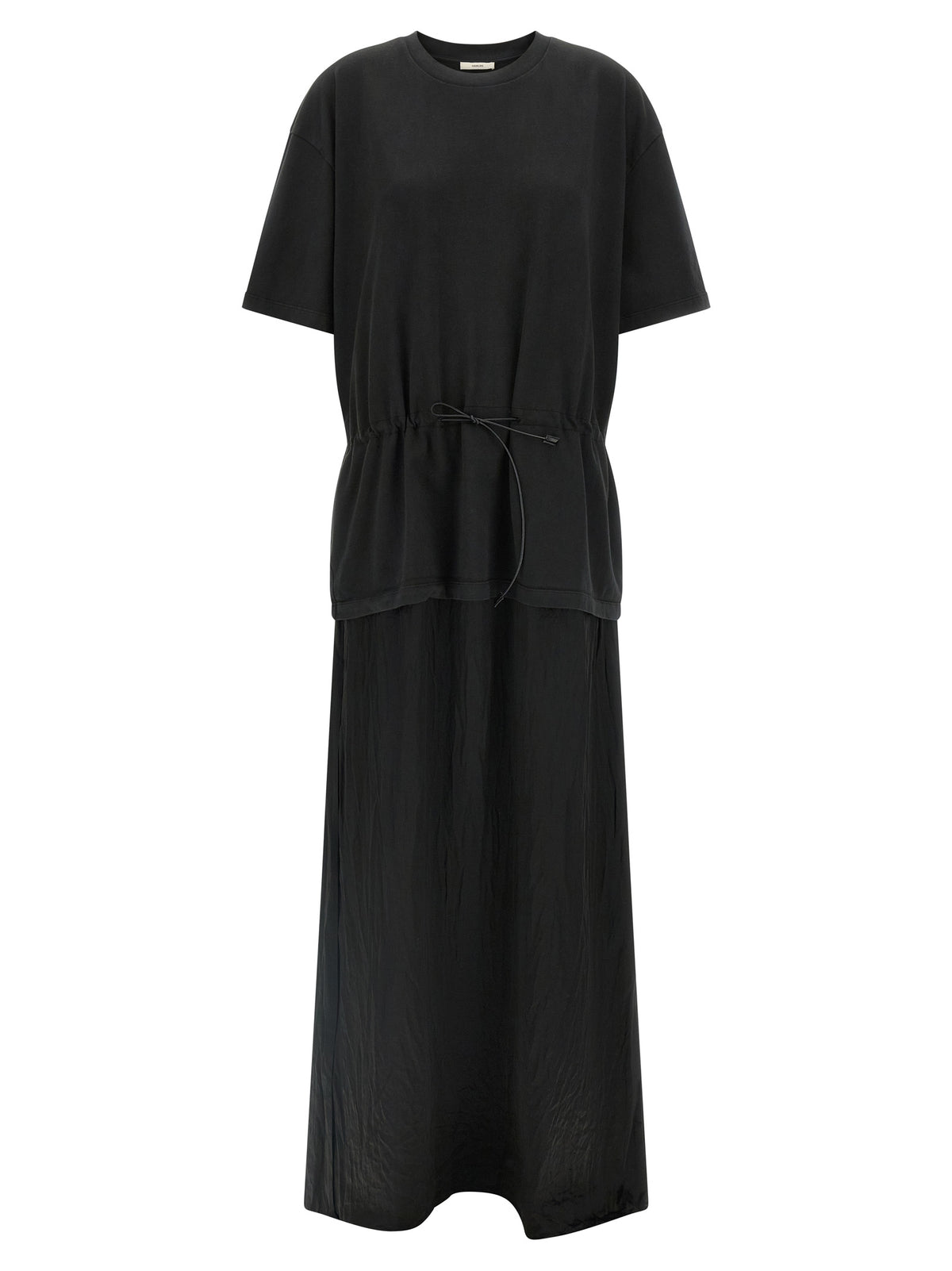 Haikure Joopy Maxi Dress - Robe Longue en Coton Noir