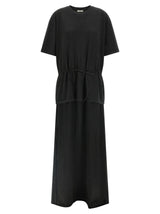 Haikure Joopy Maxi Dress - Robe Longue en Coton Noir