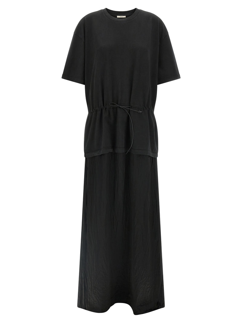 Haikure Joopy Maxi Dress - Robe Longue en Coton Noir