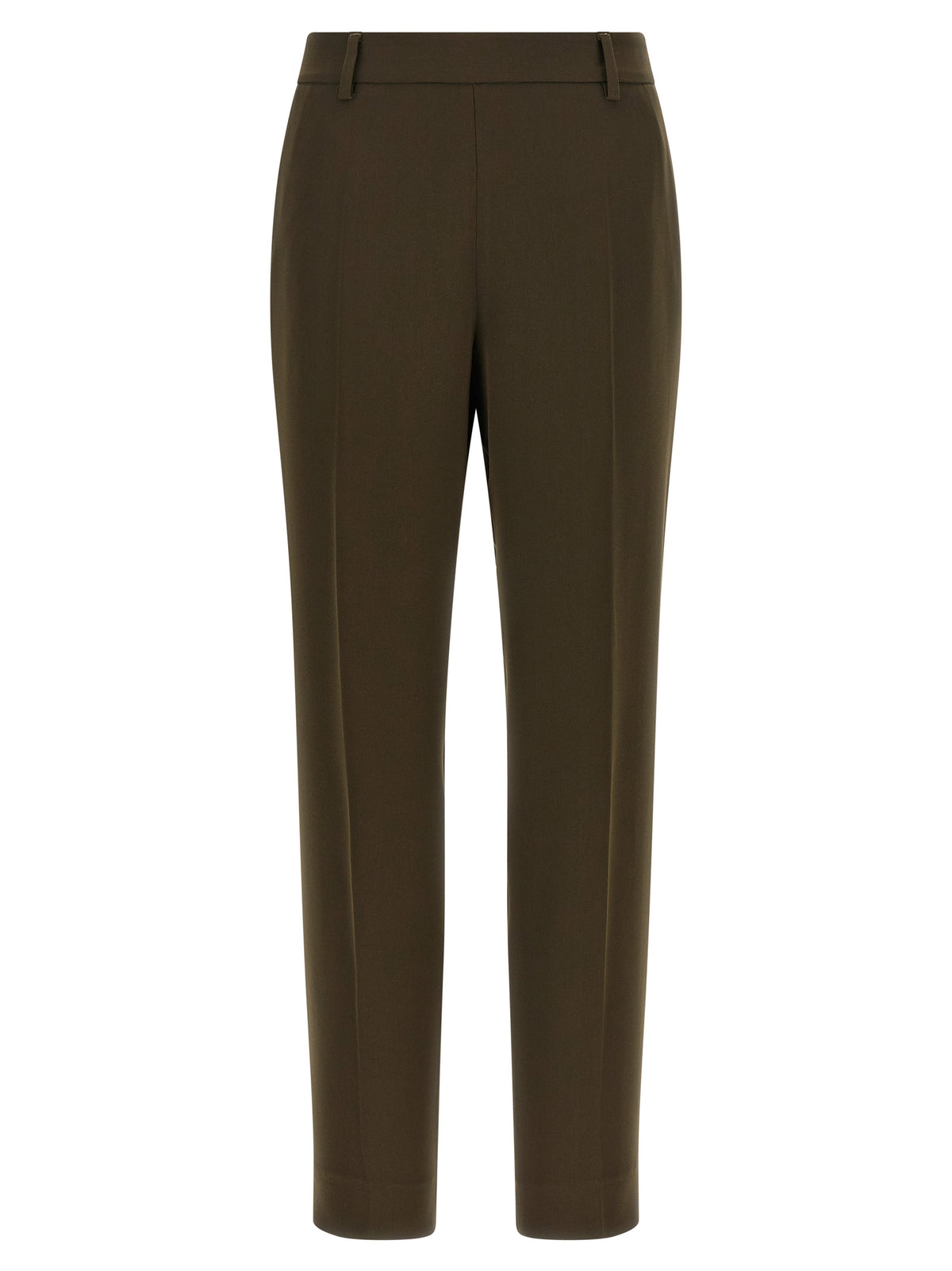 Pantalon décontracté bicolore en triacétate Alberto Biani