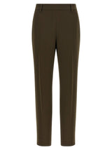 Pantalon décontracté bicolore en triacétate Alberto Biani