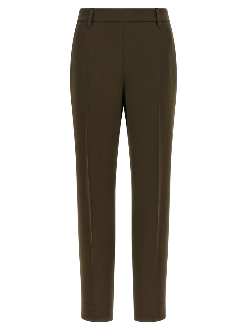Pantalon décontracté bicolore en triacétate Alberto Biani