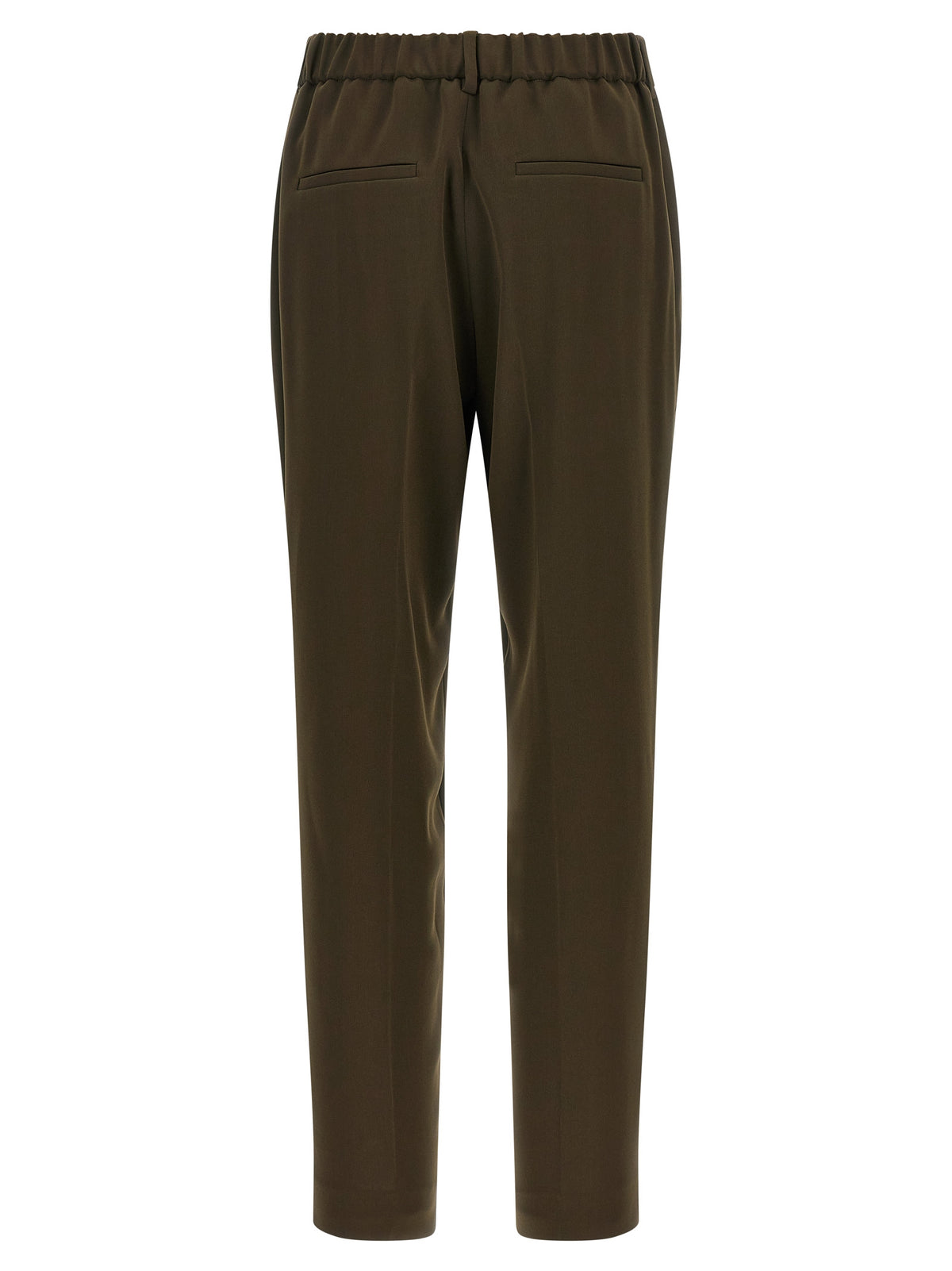 Pantalon décontracté bicolore en triacétate Alberto Biani
