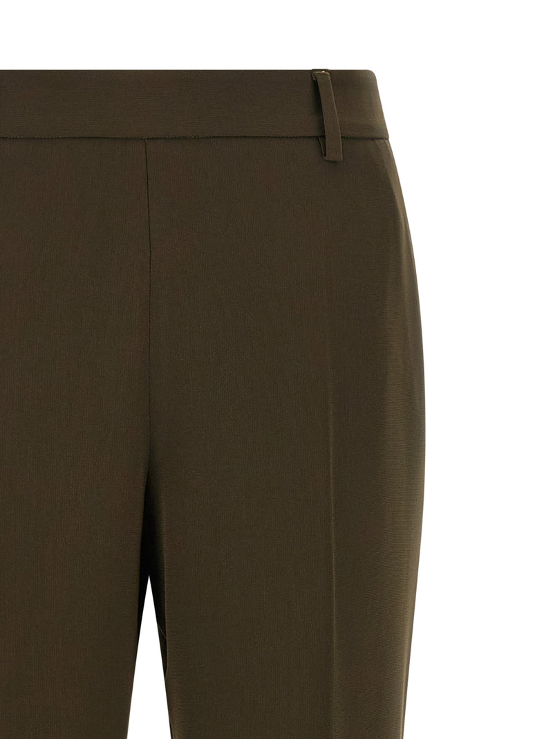 Pantalon décontracté bicolore en triacétate Alberto Biani