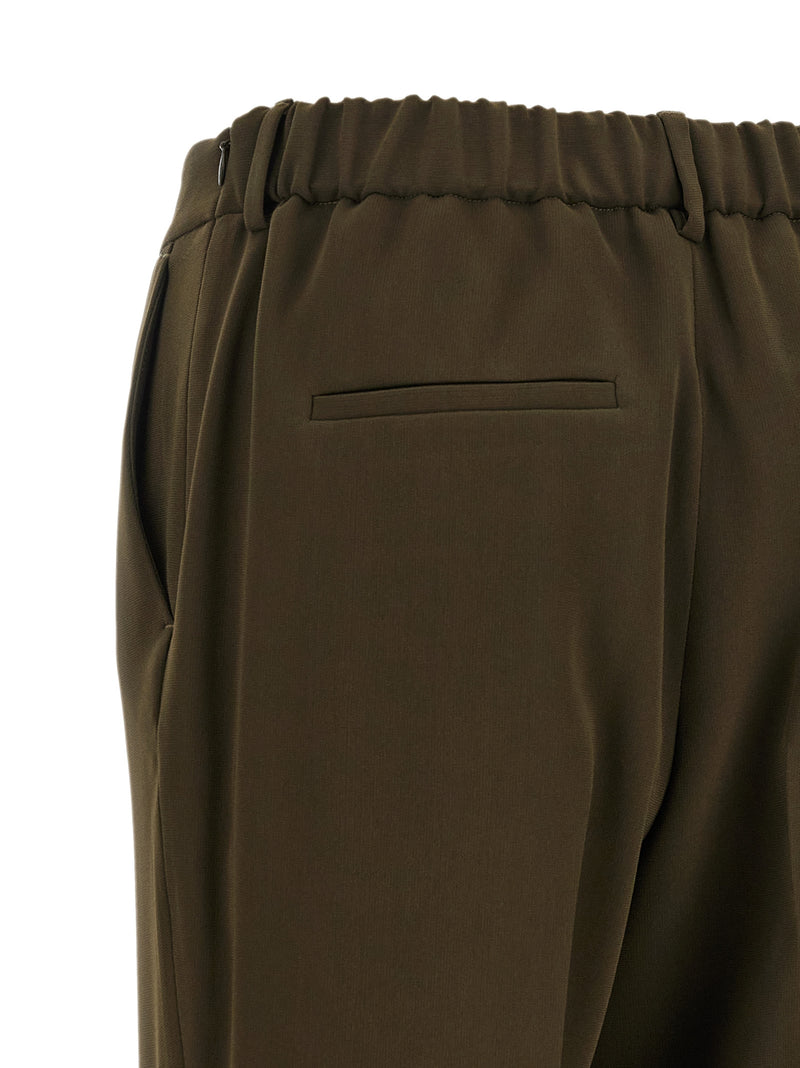 Pantalon décontracté bicolore en triacétate Alberto Biani