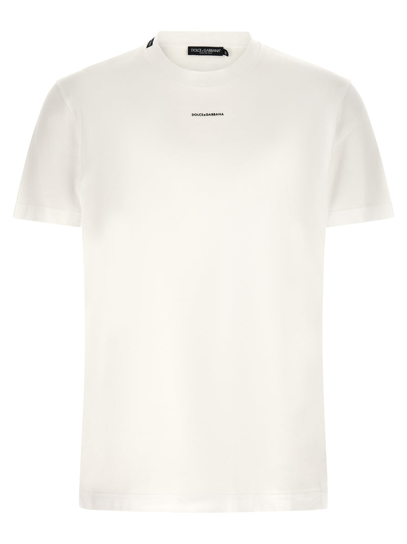 Dolce & Gabbana White Cotton T-Shirt - Stylish & Comfortable