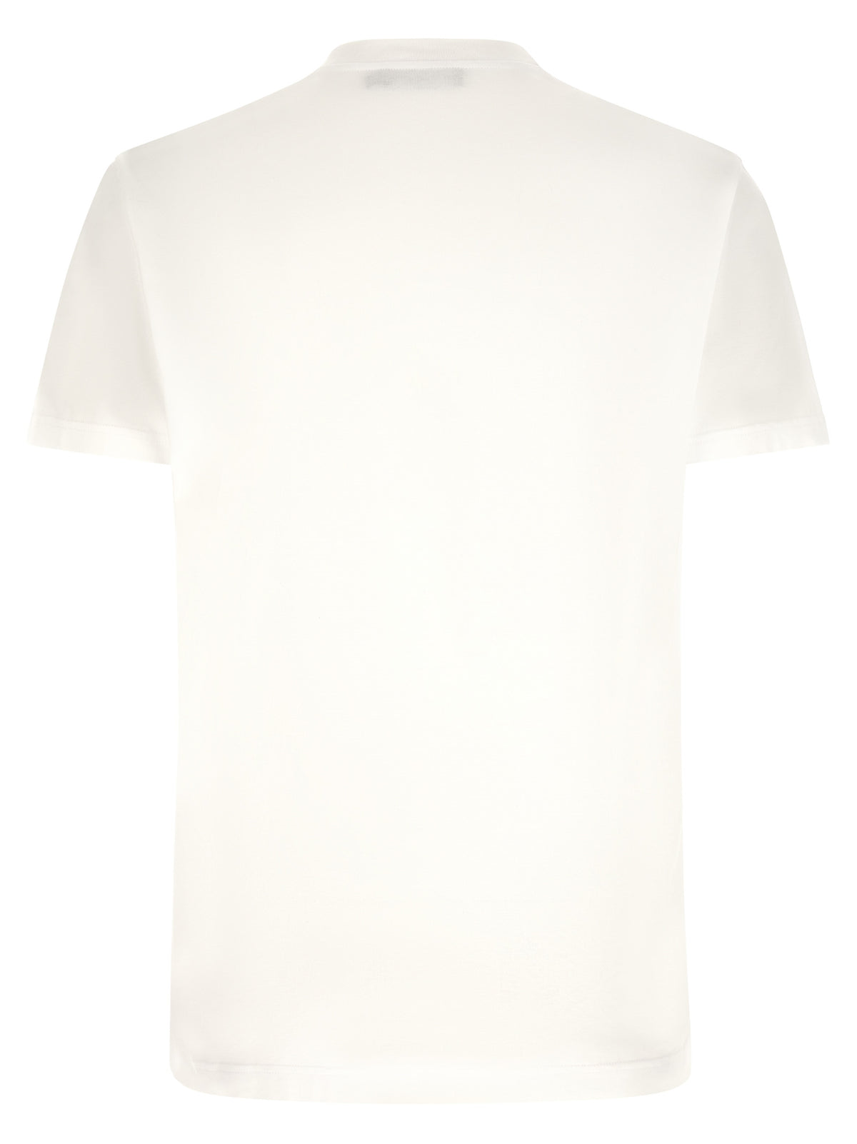 Dolce & Gabbana White Cotton T-Shirt for Men