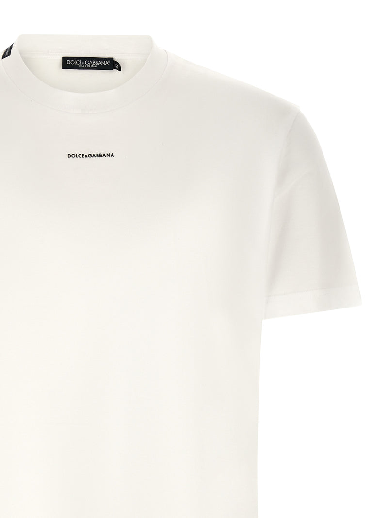 Dolce & Gabbana White Cotton T-Shirt - Stylish & Comfortable