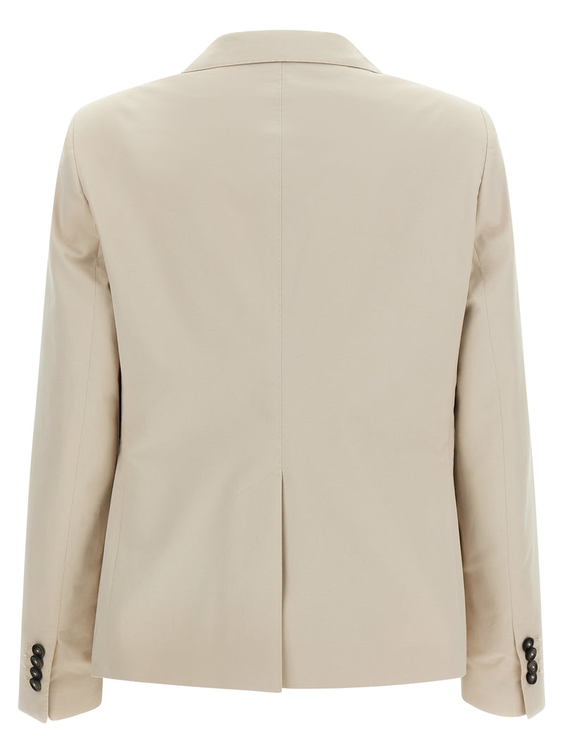 Blazer en coton beige Tagliatore