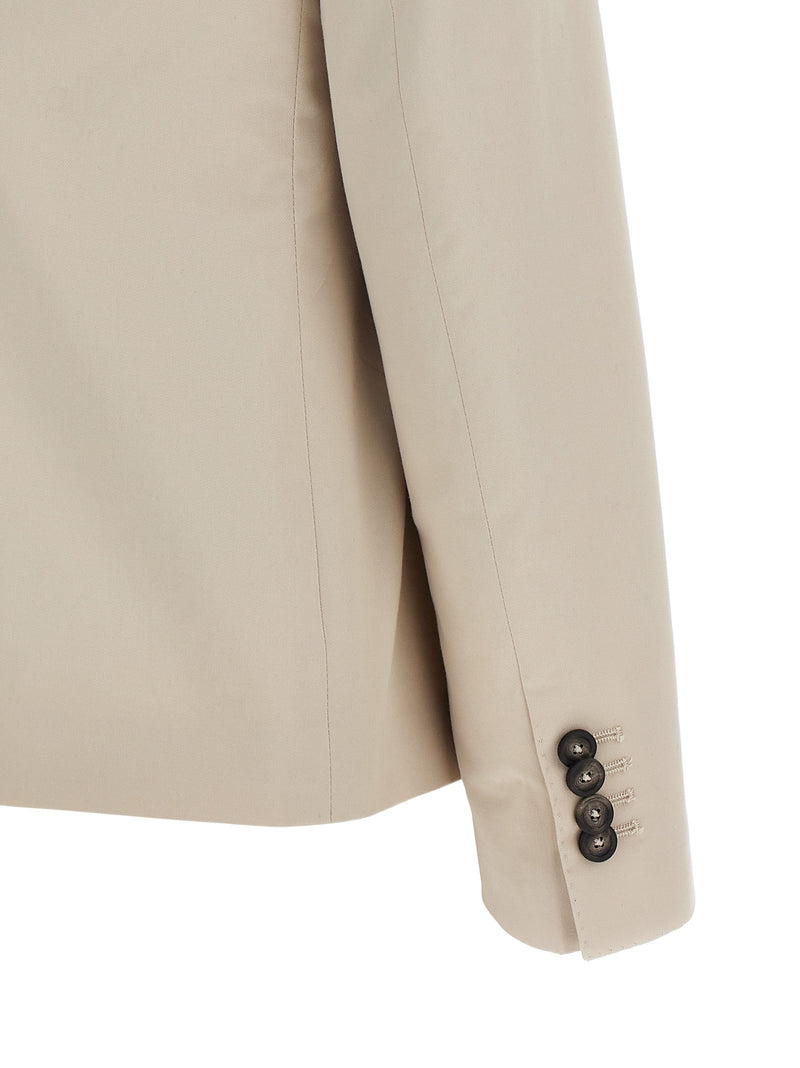 Blazer en coton beige Tagliatore