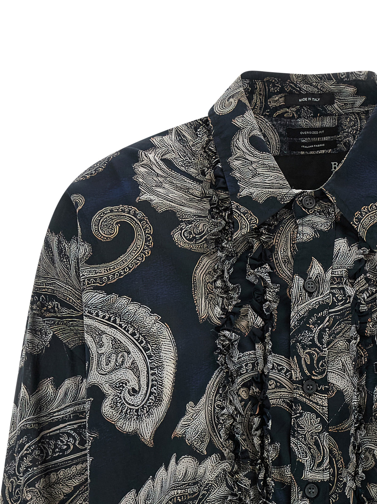 Chemisier en coton multicolore R13