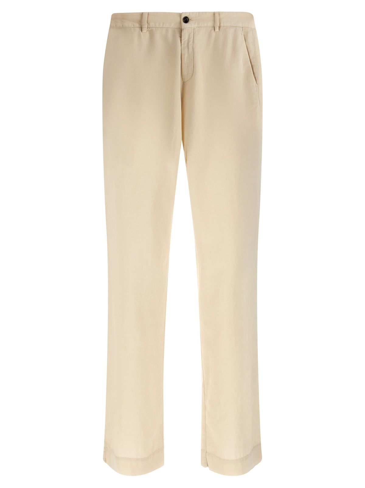 CELLAR DOOR Beige Cotton Casual Pants