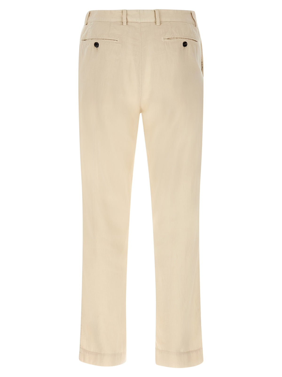 CELLAR DOOR Beige Cotton Casual Pants