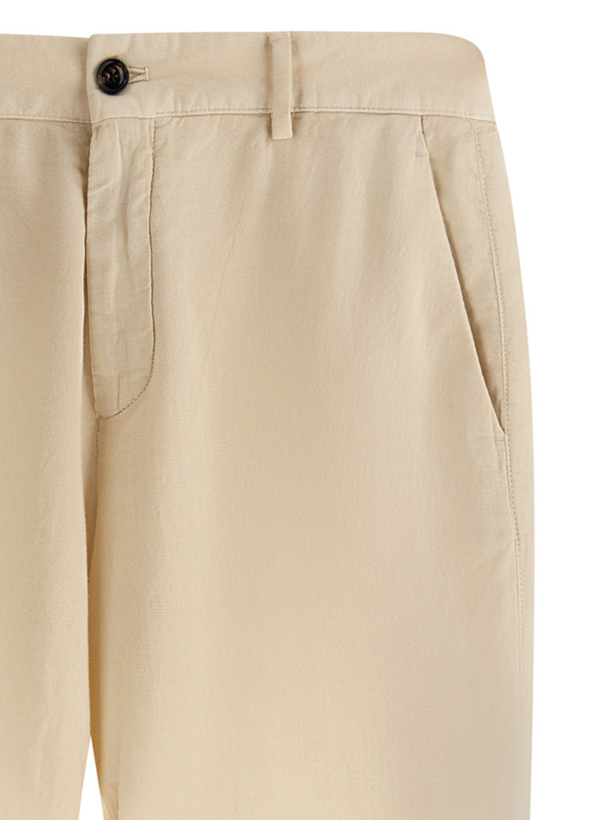CELLAR DOOR Beige Cotton Casual Pants