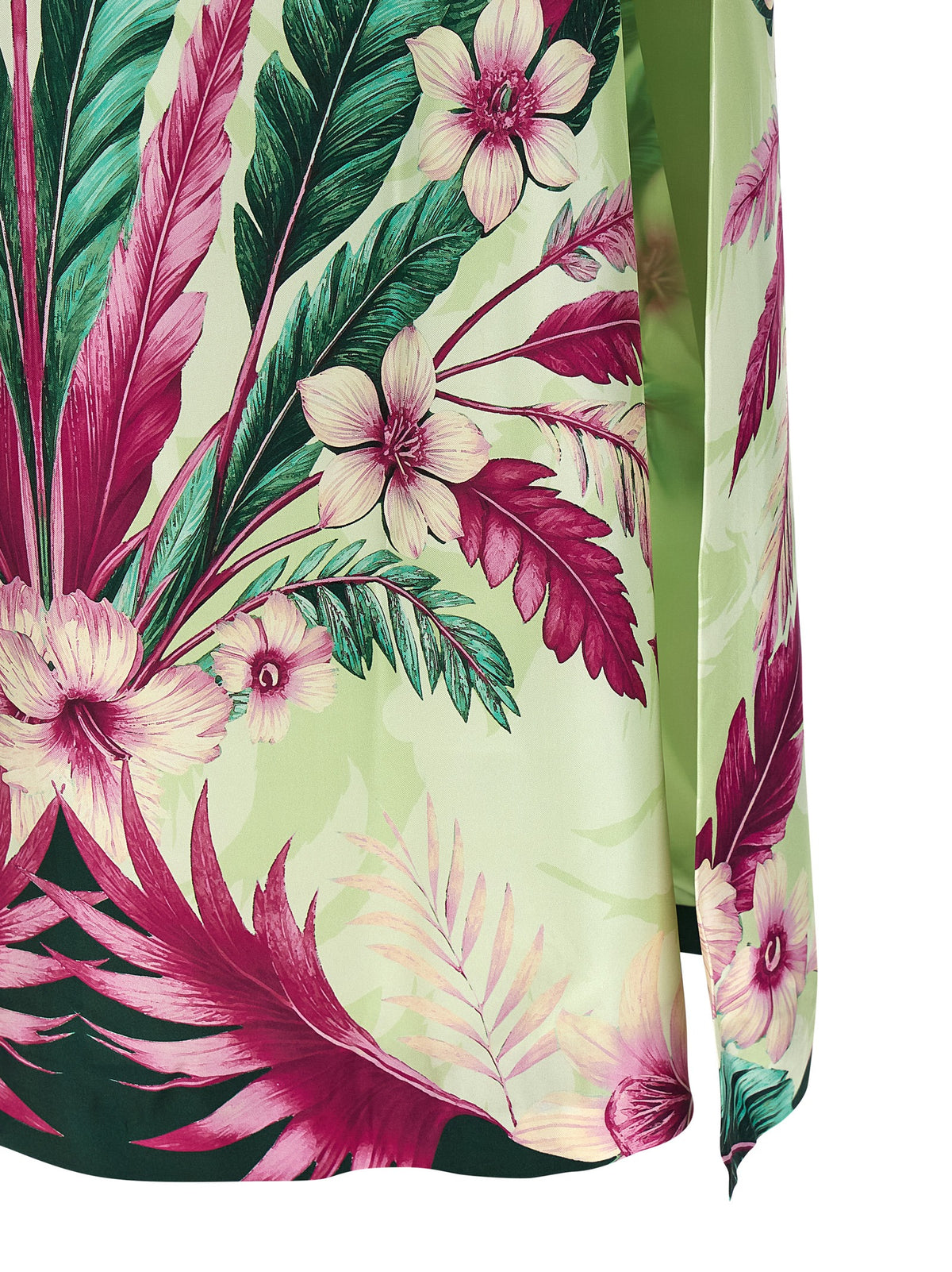 F.R.S. - FOR RESTLESS SLEEPERS Robe longue en soie multicolore