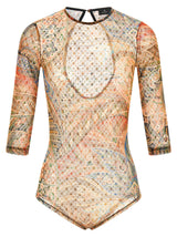 Body en polyamide multicolore Etro