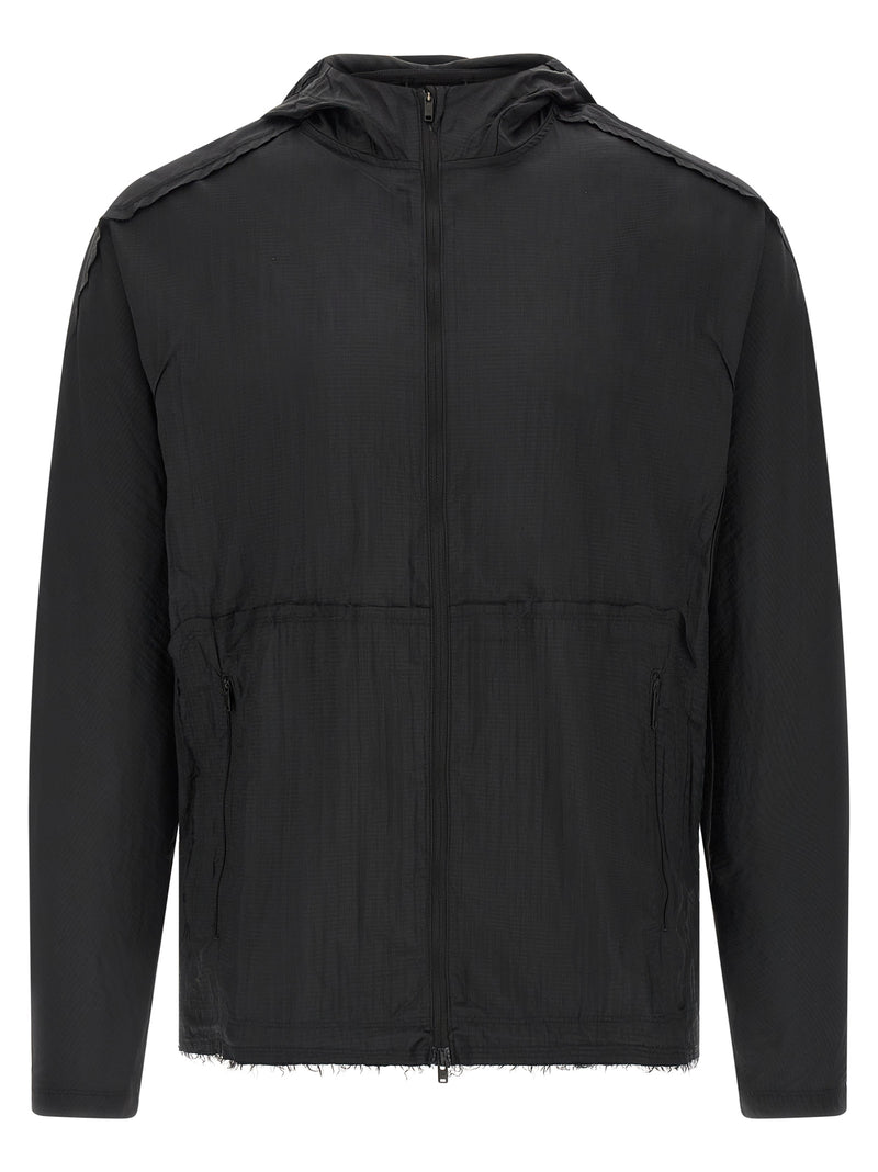 Y-3 Black Polyamide Shell Jacket