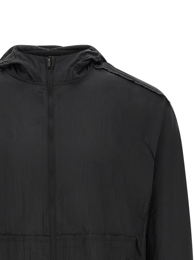 Y-3 Black Polyamide Shell Jacket