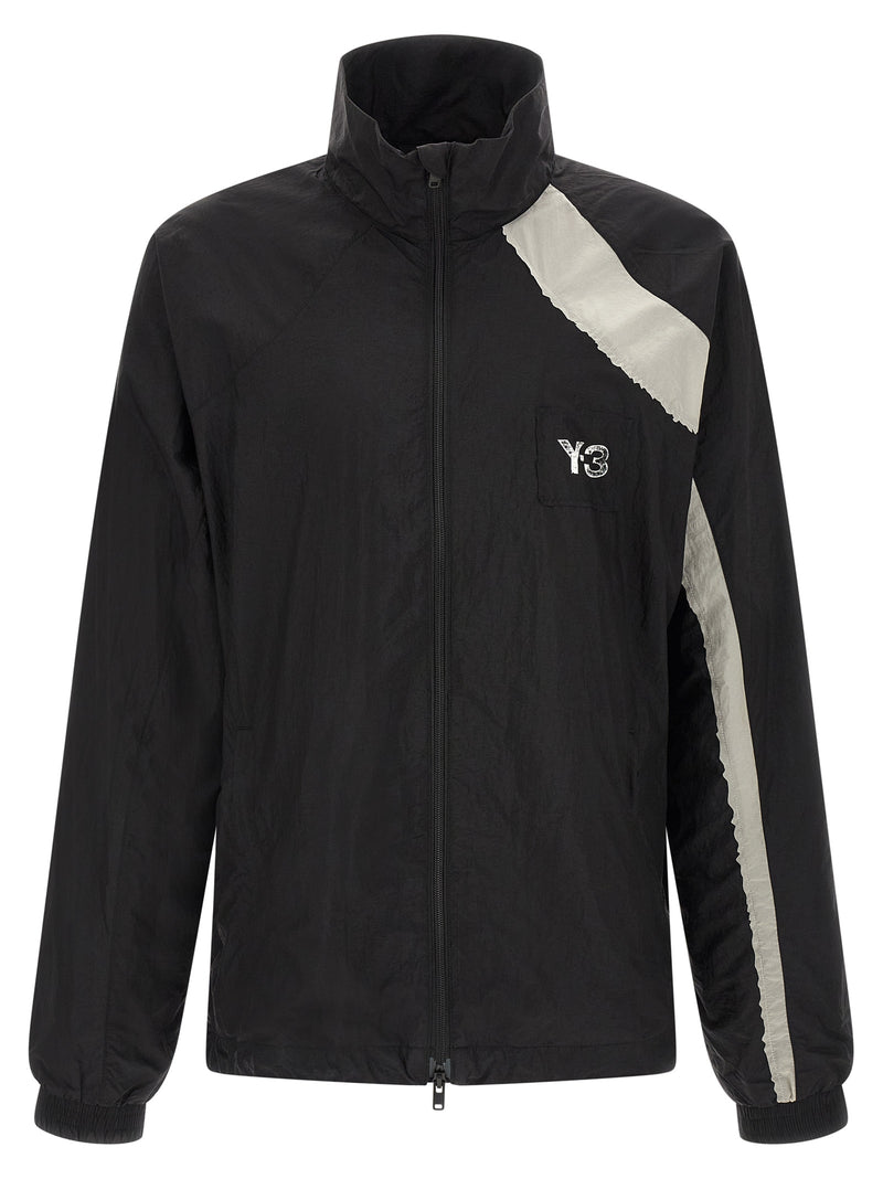 Y-3 Black Polyamide Shell Jacket - Ultra-Light and Stylish