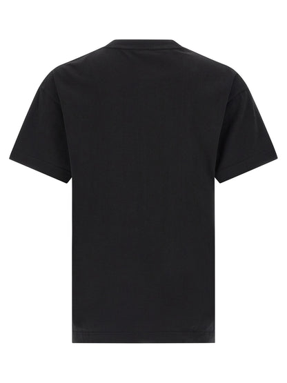 Palm Angels Black Cotton T-Shirt