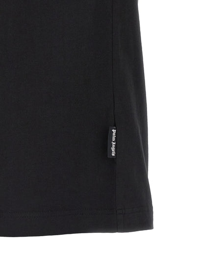 Palm Angels Black Cotton T-Shirt