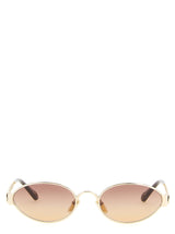 Lunettes de soleil Chloé en métal multicolore