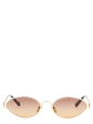 Chloé Multicolor Metal Sunglasses