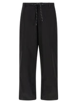 Balenciaga Chino en coton noir