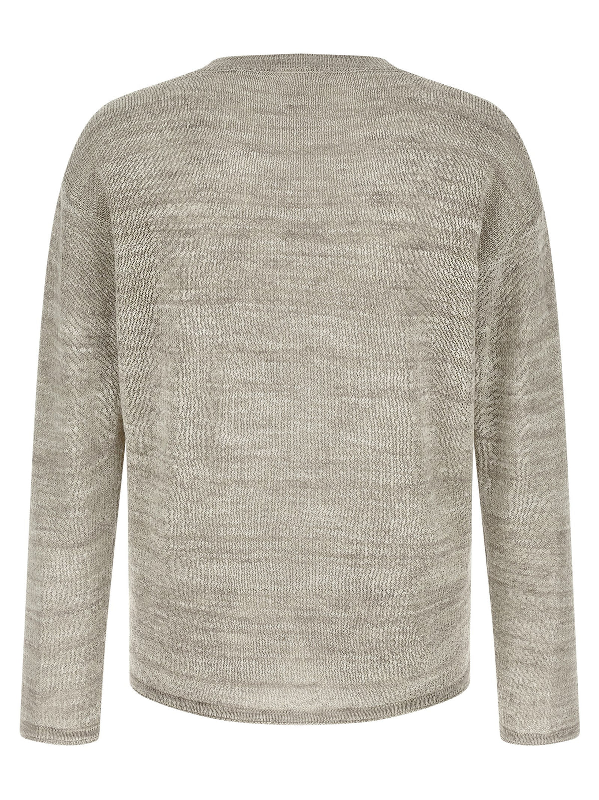 Cardigan en coton gris Roberto Collina