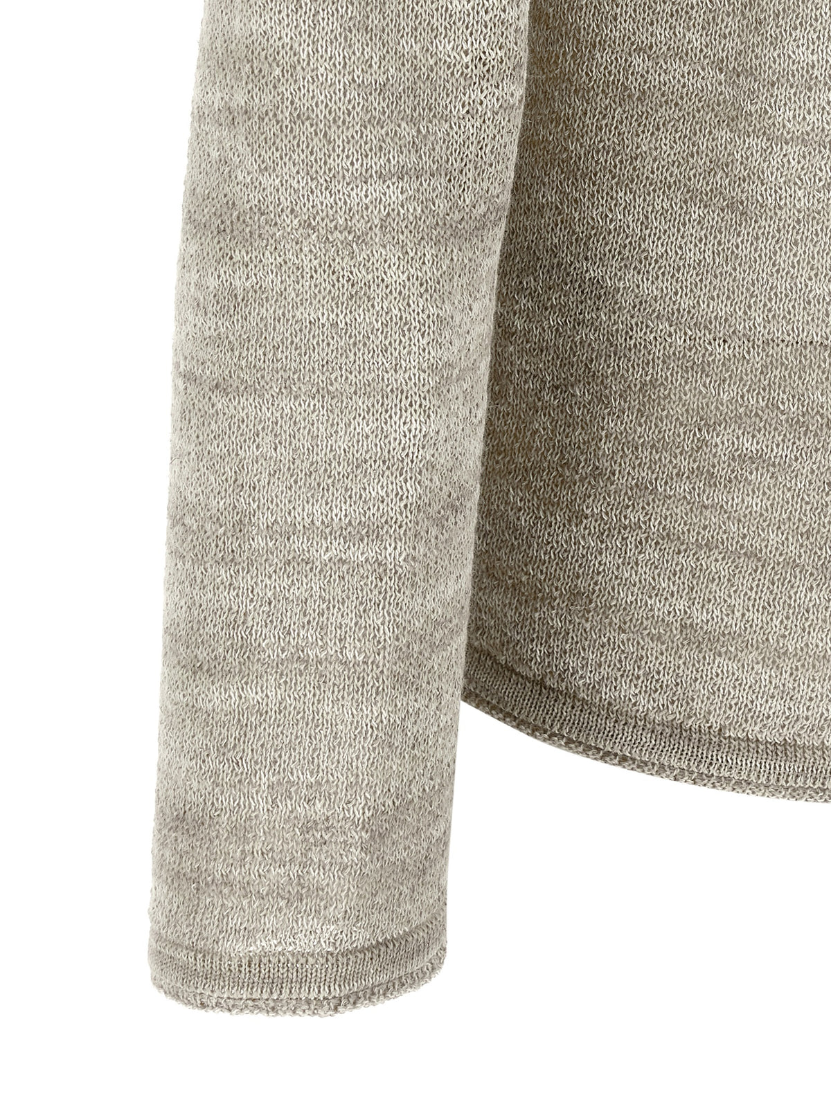 Cardigan en coton gris Roberto Collina