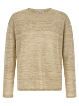Cardigan Roberto Collina en coton beige