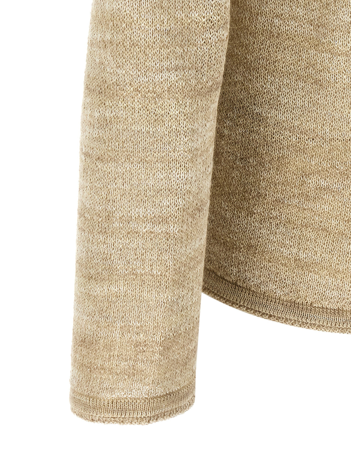 Cardigan Roberto Collina en coton beige