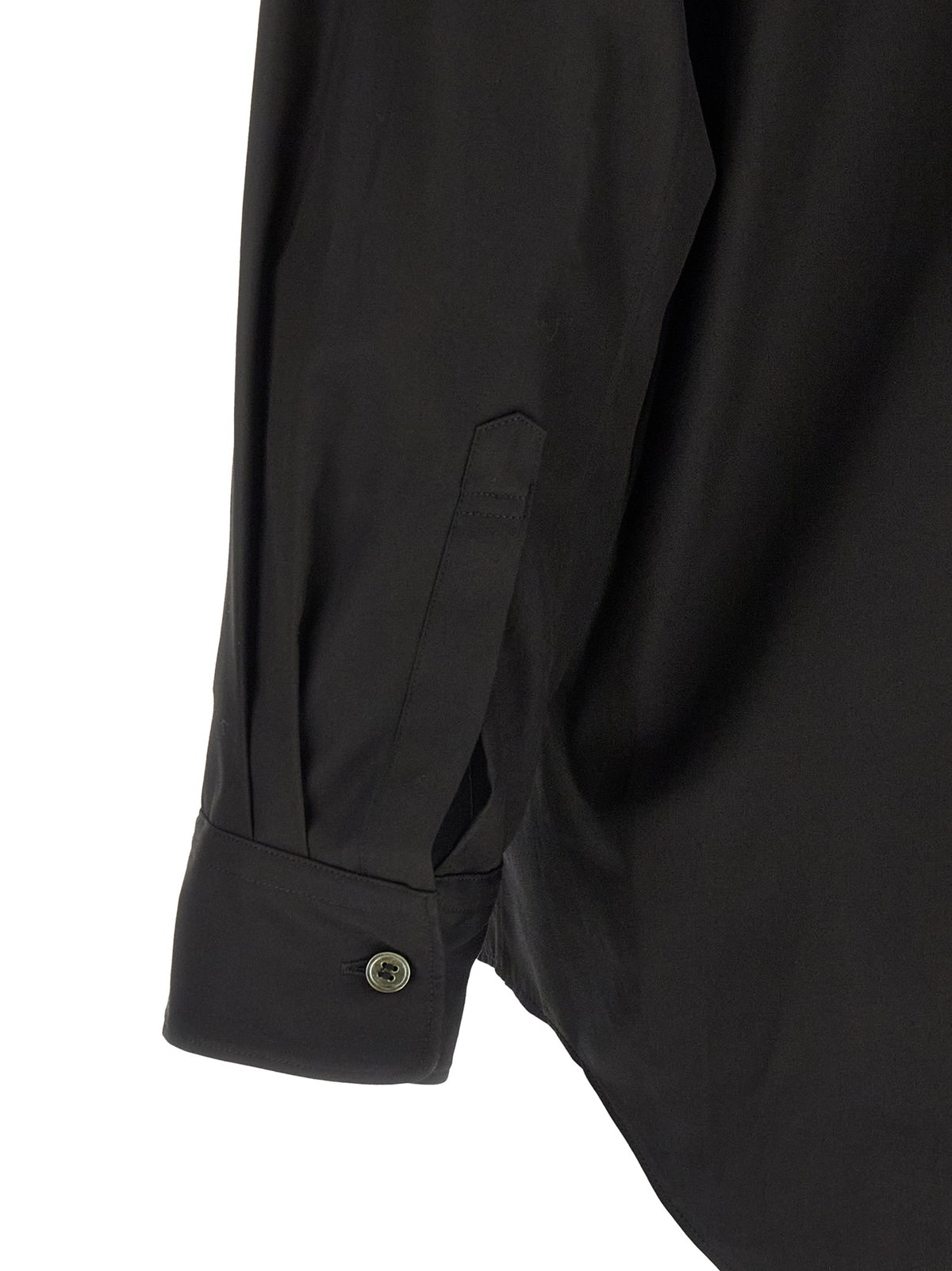 Blouse en coton noir Comme Des Garçons
