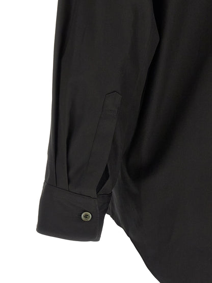Comme Des Garçons Black Cotton Blouse