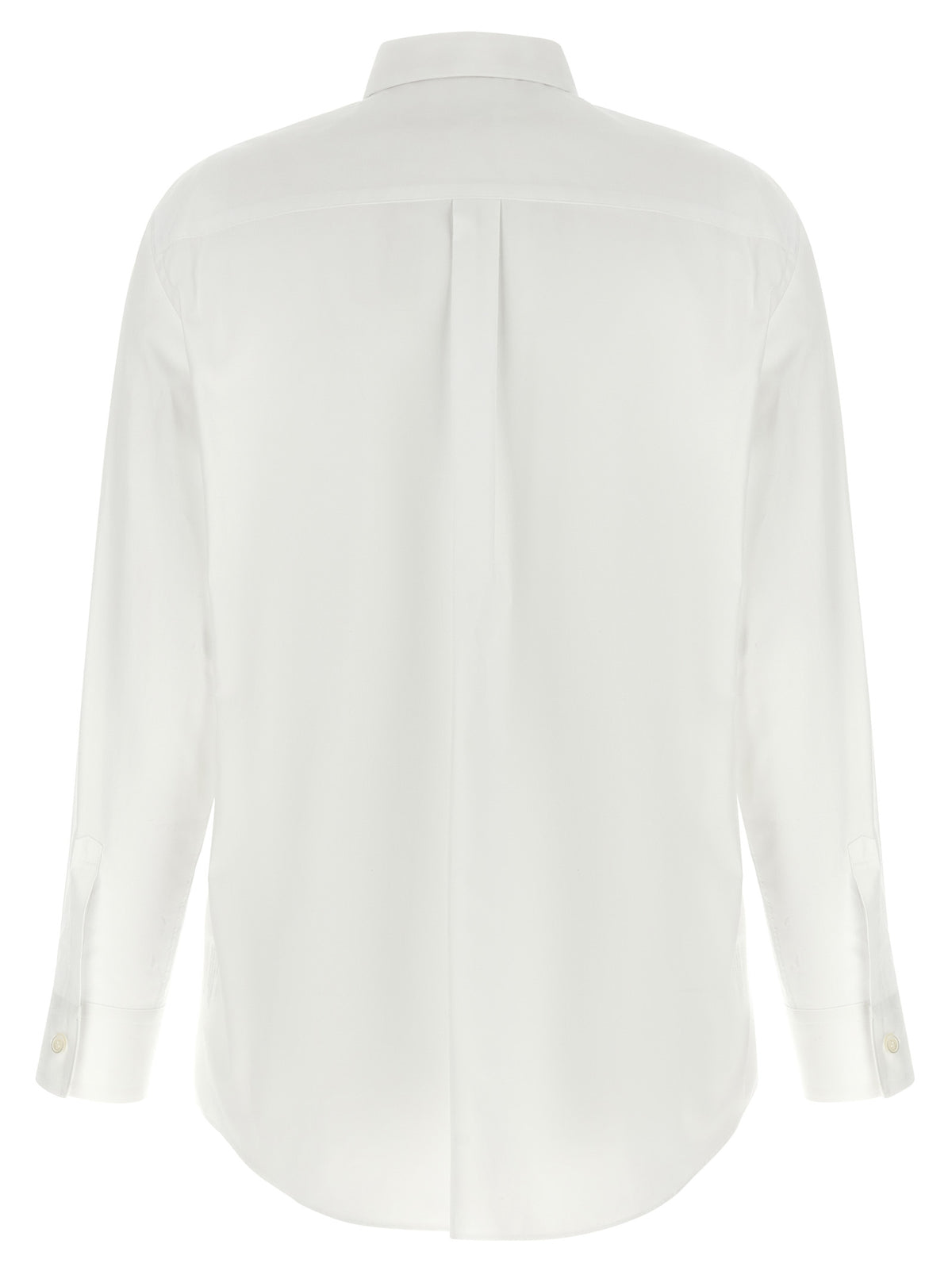 Comme Des Garçons White Cotton Blouse - Chic & Sophisticated
