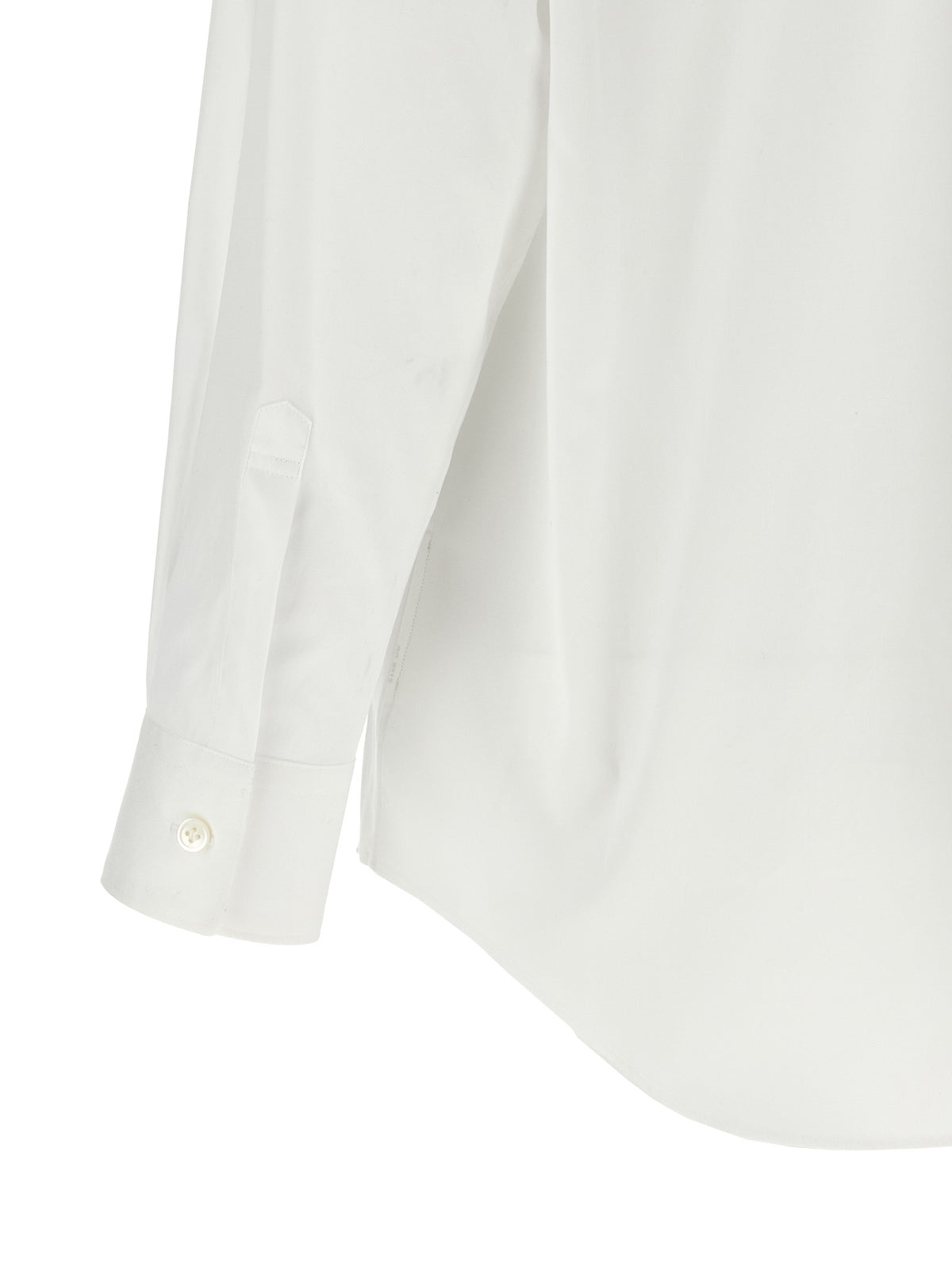 Comme Des Garçons White Cotton Blouse - Chic & Sophisticated