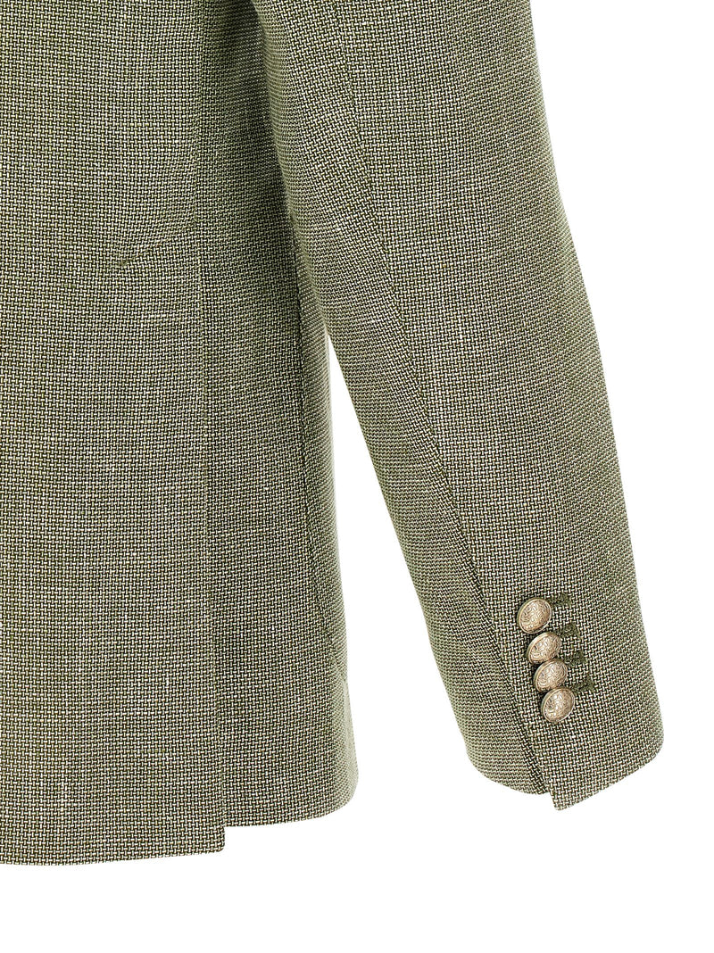 Blazer en lin bicolore Tagliatore