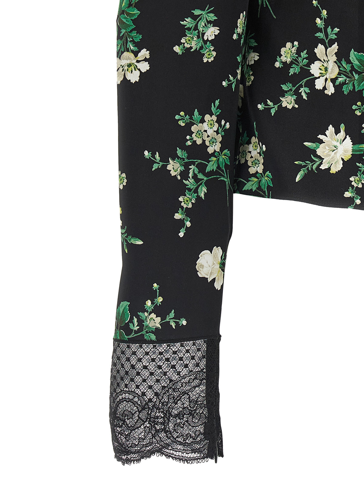 Dolce & Gabbana Black Sisal Tank Top - Elegant Floral Design